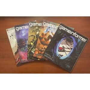 Lot of 3 Game Informer Magazines #191-193 Assassins Creed 2, God Of War 2